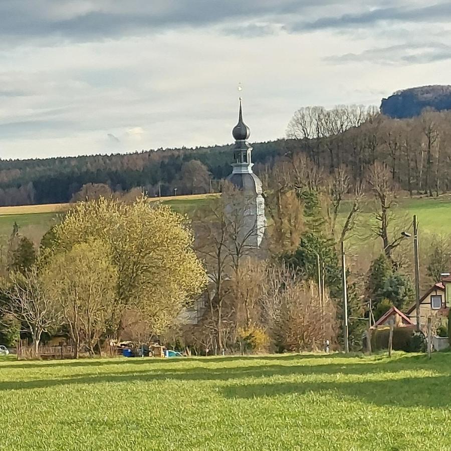 Apartment Am Hochwald Reinhardtsdorf-Schona Eksteriør bilde